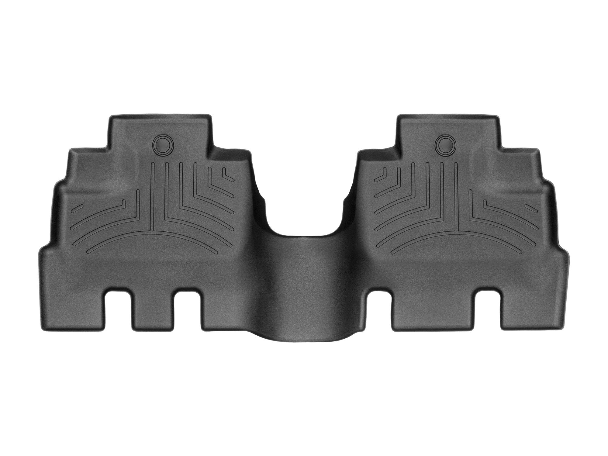 WeatherTech Custom Fit Floor Liners for Jeep Wrangler JK Unlimited 4-Door & Wrangler Unlimited 4-Door - 2nd Row (Model 445732) | Heavy Duty All-Weather Protection | Perfect for Off-Roading, Camping & Daily Commute | Black
