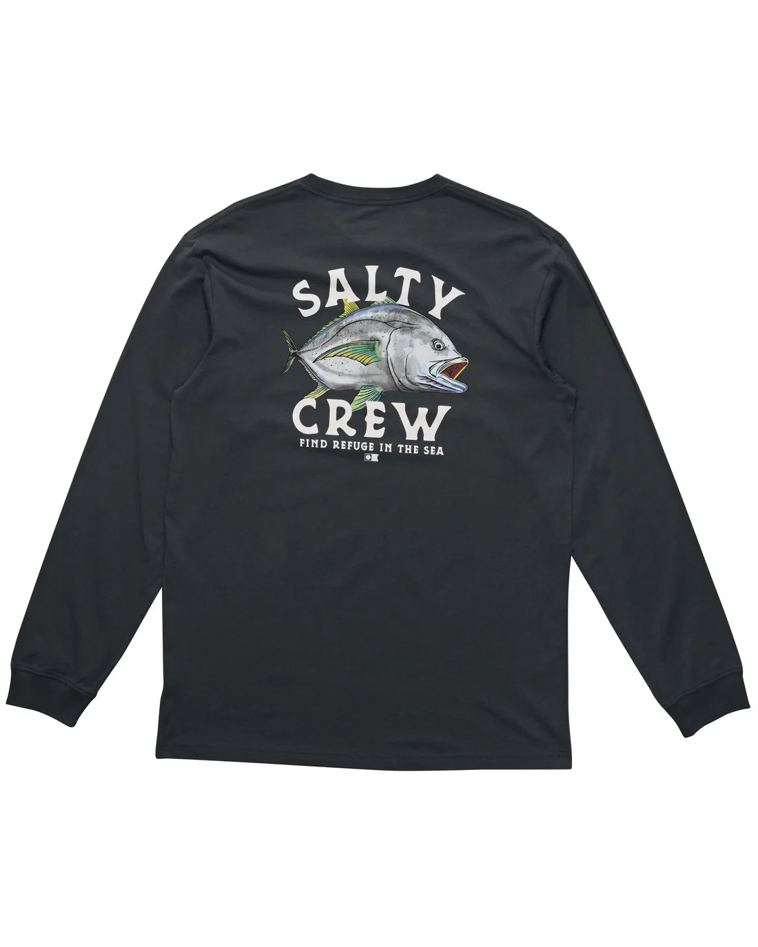Salty Crew Ulua Classic Long Sleeve T-Shirt for Men - Comfortable Fishing & Outdoor Shirt - Perfect for Surfing, Boating, and Beach Activities