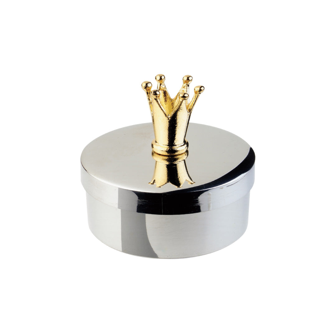 Elegant Crown Keepsake Box for Jewelry & Treasures - Perfect for Wedding Gifts, Memory Storage & Home Decor