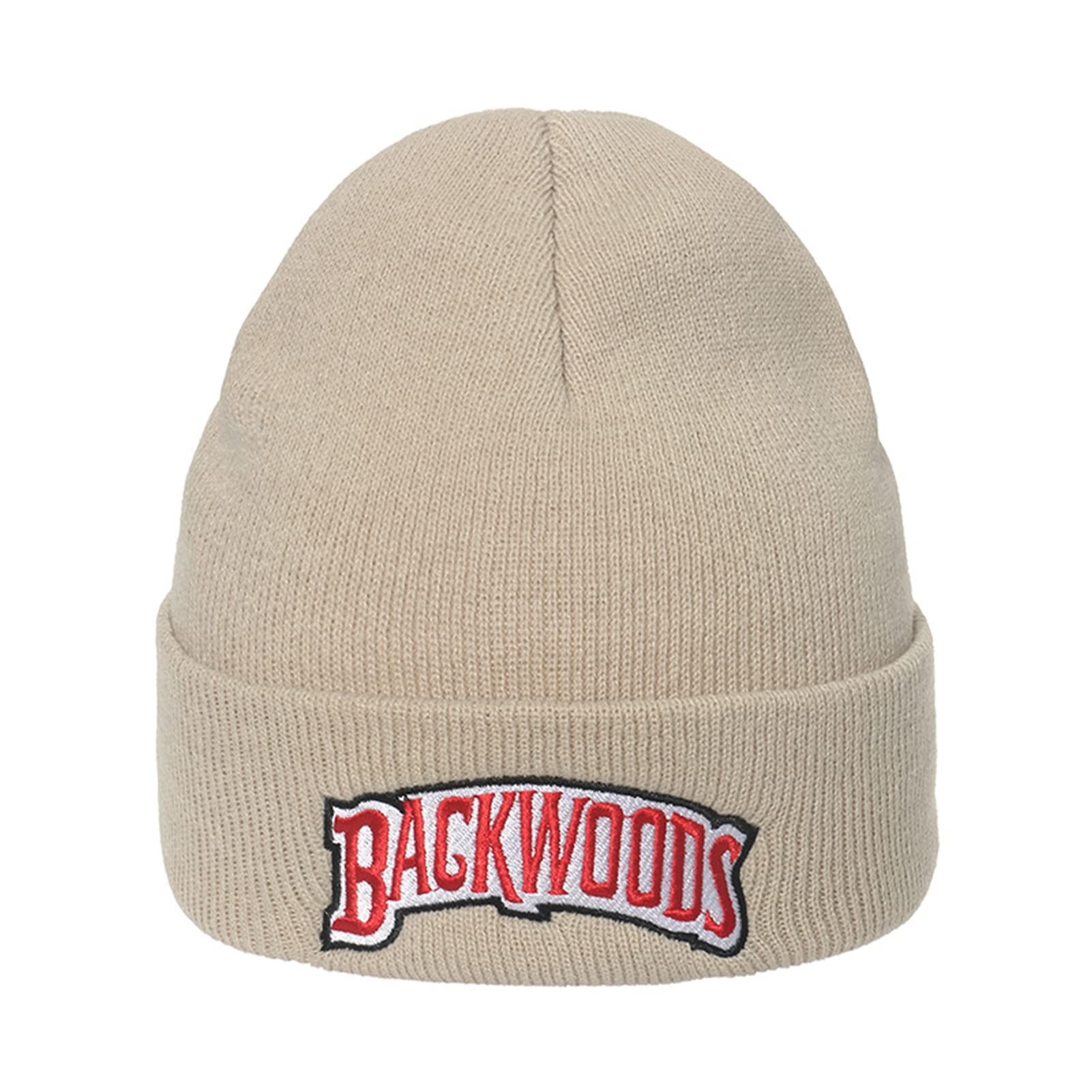 Unisex Backwoods Beanie Hat for Men & Women - Warm Knitted Winter Cap with Cuff - Trendy Hip Hop Style for Outdoor Activities, Skiing & Street Fashion