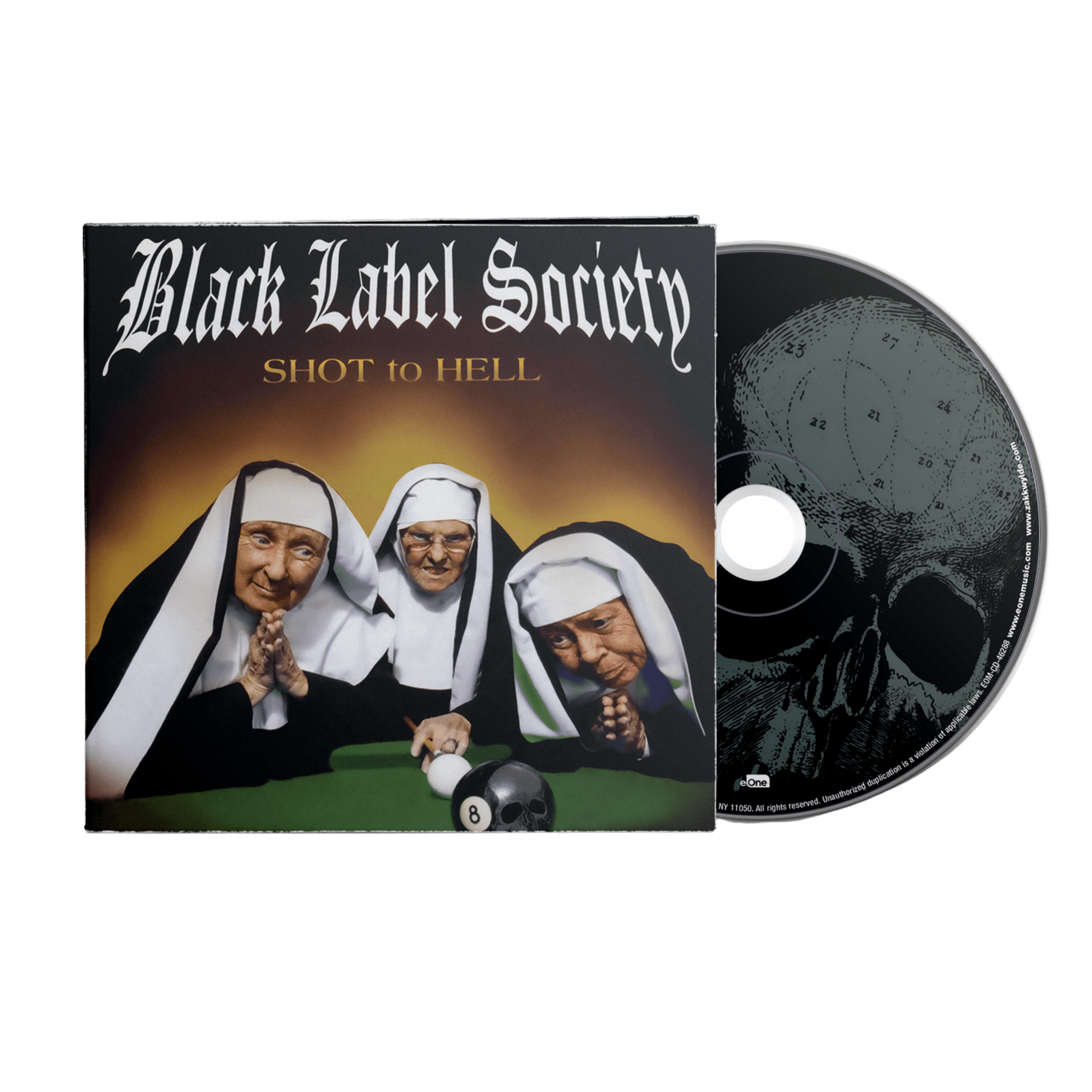 Black Label Society - Shot to Hell CD | Official Album | Heavy Metal Music | Perfect for Rock Fans & Collectors | Great for Road Trips & Gym Workouts