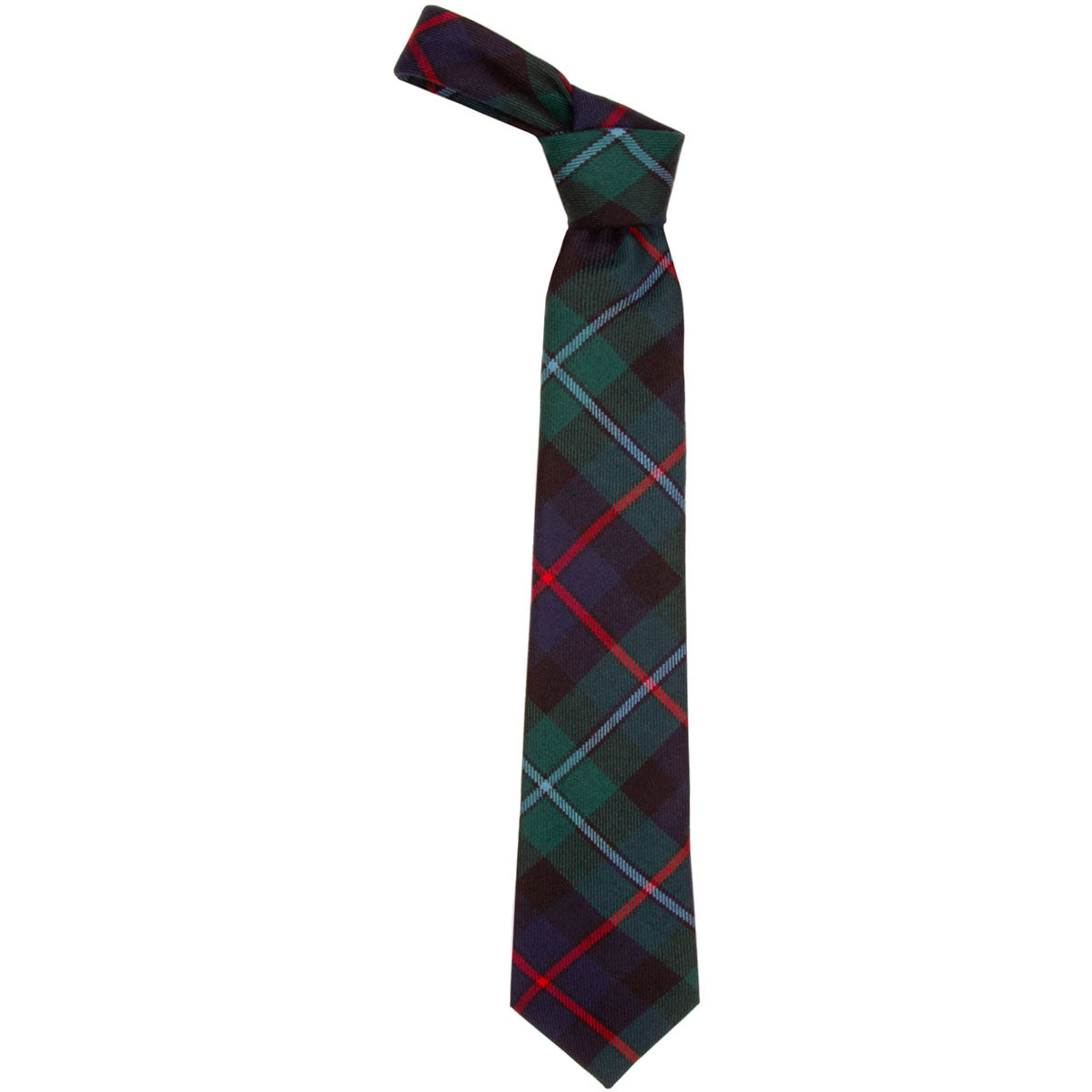 Campbell of Cawdor Modern Tartan Necktie - Premium Scottish Wool Tie for Men - Perfect for Weddings, Business & Formal Occasions