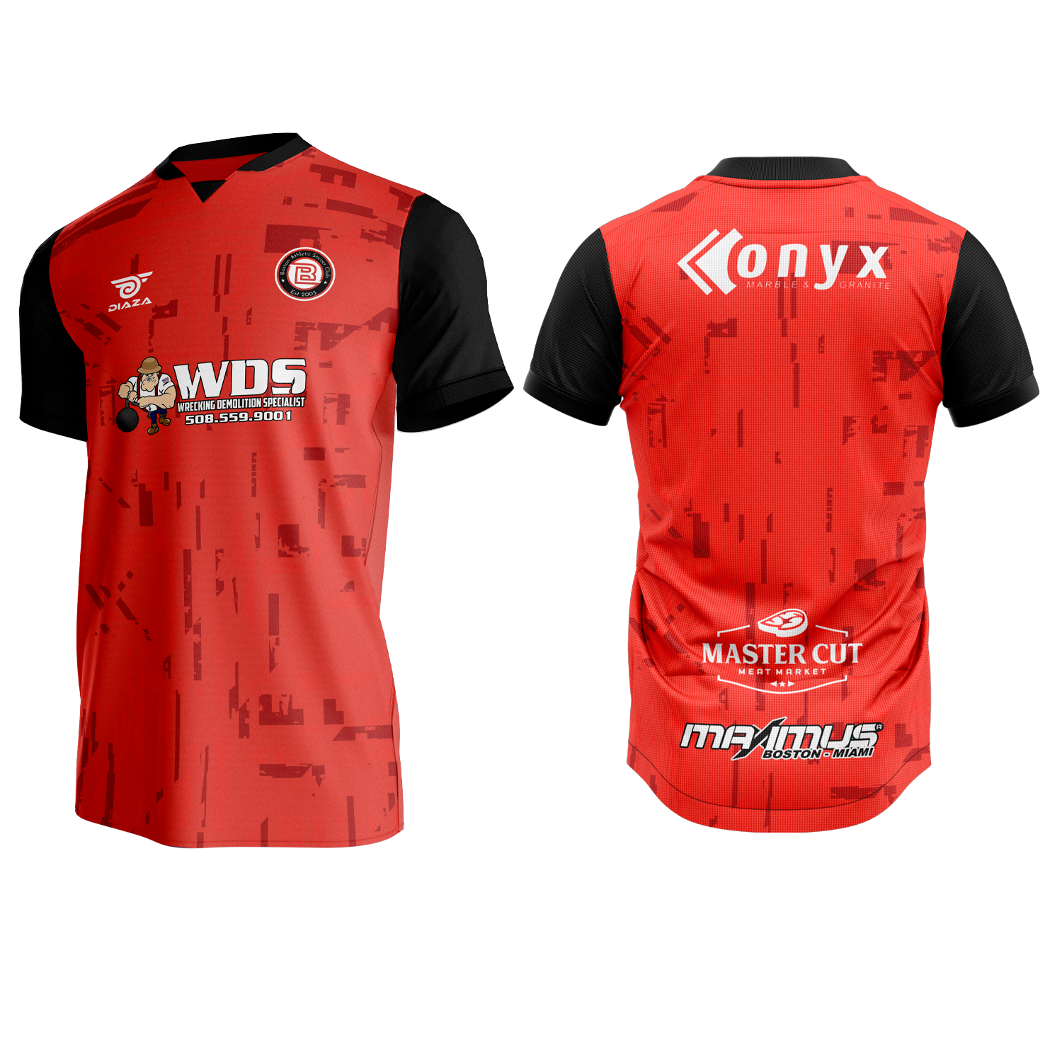 Boston Athletic Soccer Home Jersey - Official Team Uniform for Men & Women - Perfect for Games, Training, and Fan Support