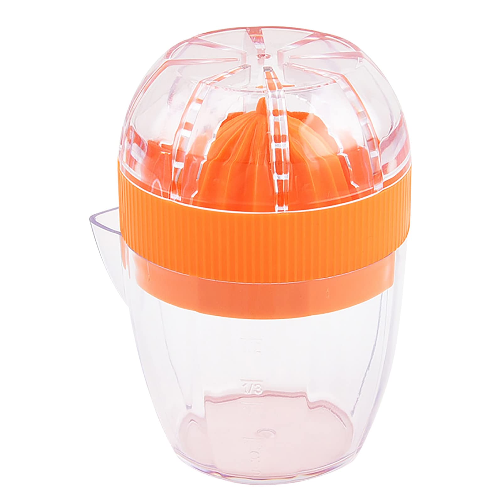 Portable Mini Fruit Juicer for Home - Blender for Oranges, Vegetables, Carrots & Mangoes - Compact Handheld Juice Extractor (Orange) - Perfect for Healthy Smoothies, Breakfast & Kitchen Use
