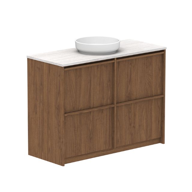 ADP Eli Floor Standing Vanity - Modern Bathroom Vanity with Sink & Storage | Perfect for Small Bathrooms, Powder Rooms & Master Bath Suites