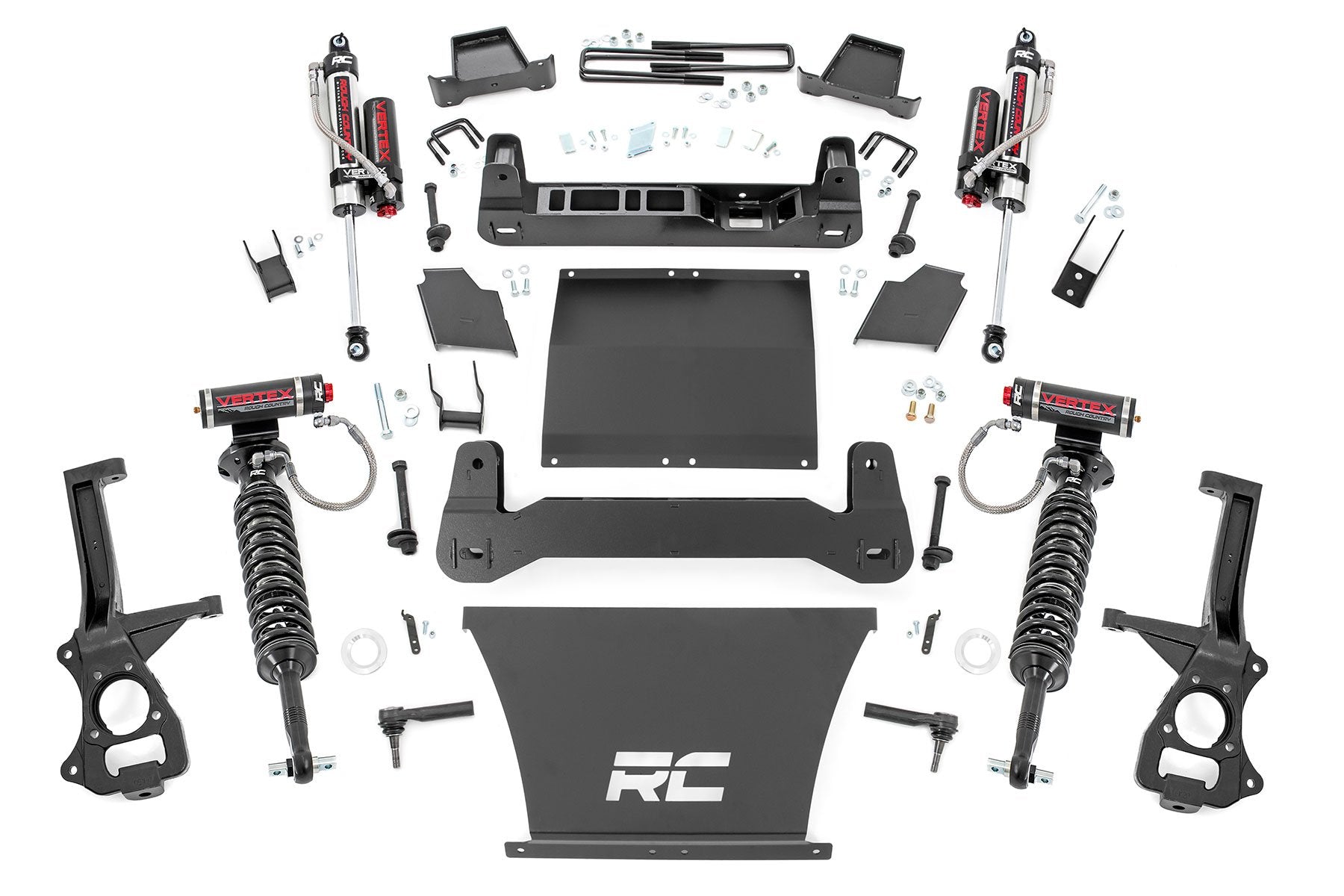 6 Inch Lift Kit for Chevy Silverado 1500 4WD (2019-2024 & Classic) - Heavy Duty Suspension System by Vertex | Part #21750 | Off-Road Adventure & Truck Customization Upgrade