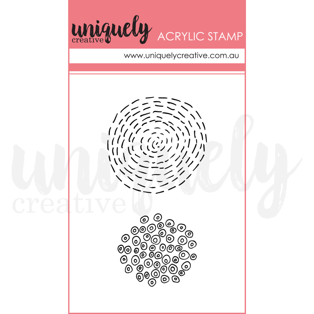 Pattern Play Mark Making Mini Stamp - Acrylic Stamp for Scrapbooking, Card Making & DIY Crafts - Perfect for Journaling, Gift Wrapping & Home Decor
