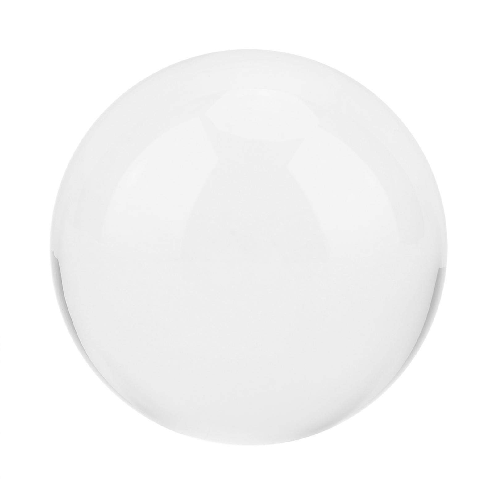 80mm Clear Quartz Crystal Sphere - Healing Stone for Meditation, Feng Shui, Home & Office Decor - Perfect for Energy Cleansing, Spiritual Gifts, and Decorative Display