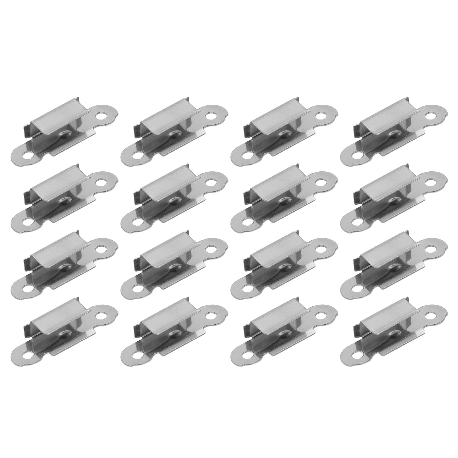 Kadimendium 3D Printer Clips - 16Pcs Rustproof Firm Fixation Clamps for Glass Platform | Professional Replacement Parts for Industrial 3D Printing | Perfect for Ender 3, CR-10, and Other 3D Printers
