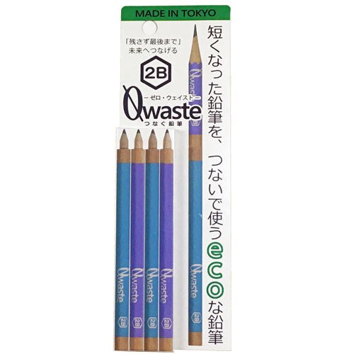 0 Waste Connectable Pencil - Eco-Friendly Refillable Wooden Pencil Set for School, Office & Art - Sustainable Writing Tool for Kids & Adults
