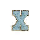 AQUA FUZZY ALPHABETS X - Soft Textured Sensory Learning Letters for Kids - Perfect for Early Childhood Education, Montessori Classrooms & Home Playtime