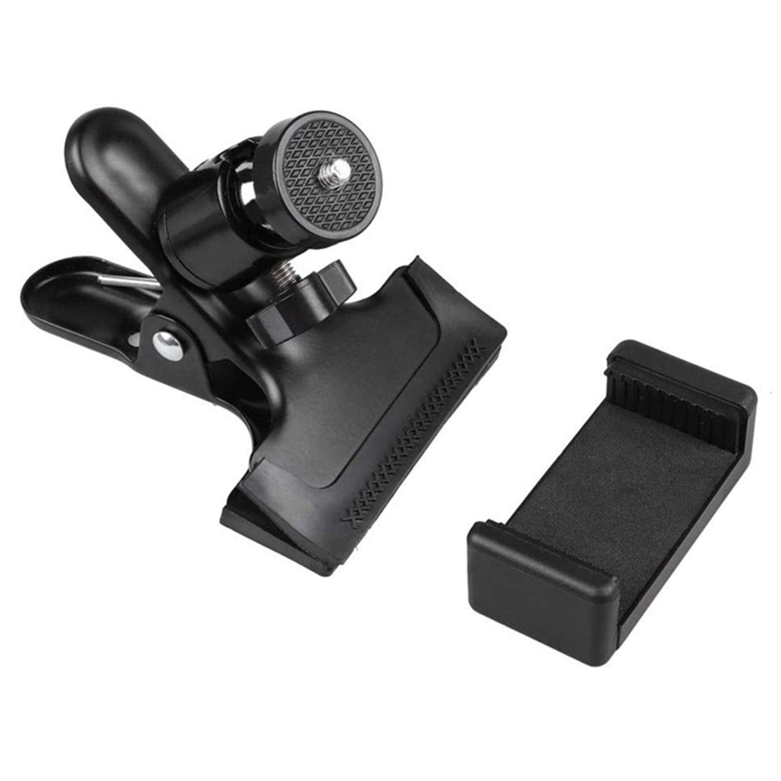 Meshin Guitar Headstock Phone Mount - Smartphone & Action Camera Clip for Musicians