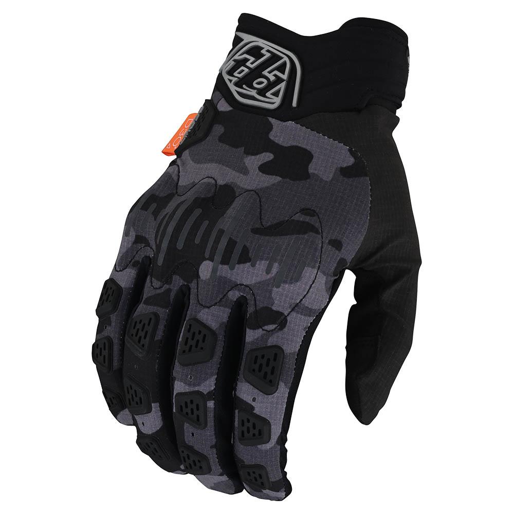 Scout Gambit Off-Road Gloves - Camouflage Gray for Motorcycle, ATV & Outdoor Adventure - Durable & Comfortable Riding Gloves for Men & Women