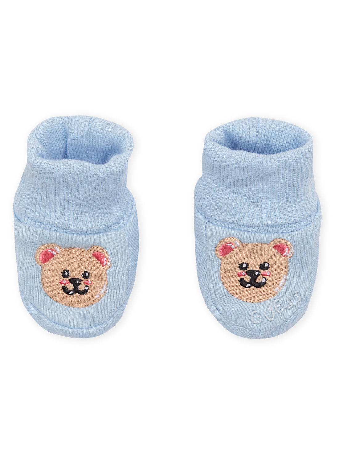 Blue Newborn Baby Booties (0-3 Months) - Soft & Comfortable First Walkers for Infants - Perfect for Photo Shoots, Gifts, and Daily Wear