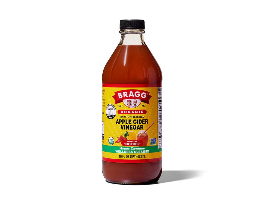 Bragg Organic Apple Cider Vinegar with The Mother - Raw, Unfiltered, Gluten-Free - 16 fl oz (Pack of 2) for Detox, Weight Loss & Digestive Health | Perfect for Salad Dressings, Tonic Drinks & Home Remedies
