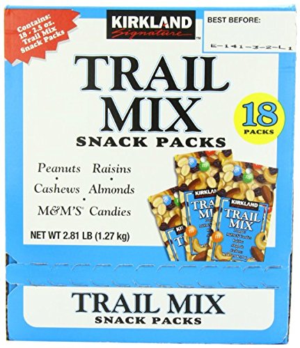Premium Trail Mix Snacks with Peanuts, M&M Candies, Raisins, Almonds & Cashews - 2.81 Pound (2 Boxes) - Perfect for Hiking, Camping & Healthy On-the-Go Snacking