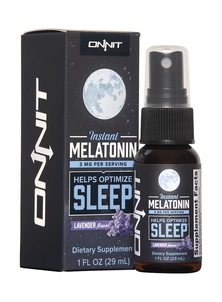 Natural Sleep Aid - Instant Melatonin Spray with Lavender (1oz) for Fast-Acting Sleep Support, Stress Relief & Relaxation - Perfect for Travel, Jet Lag & Nighttime Use