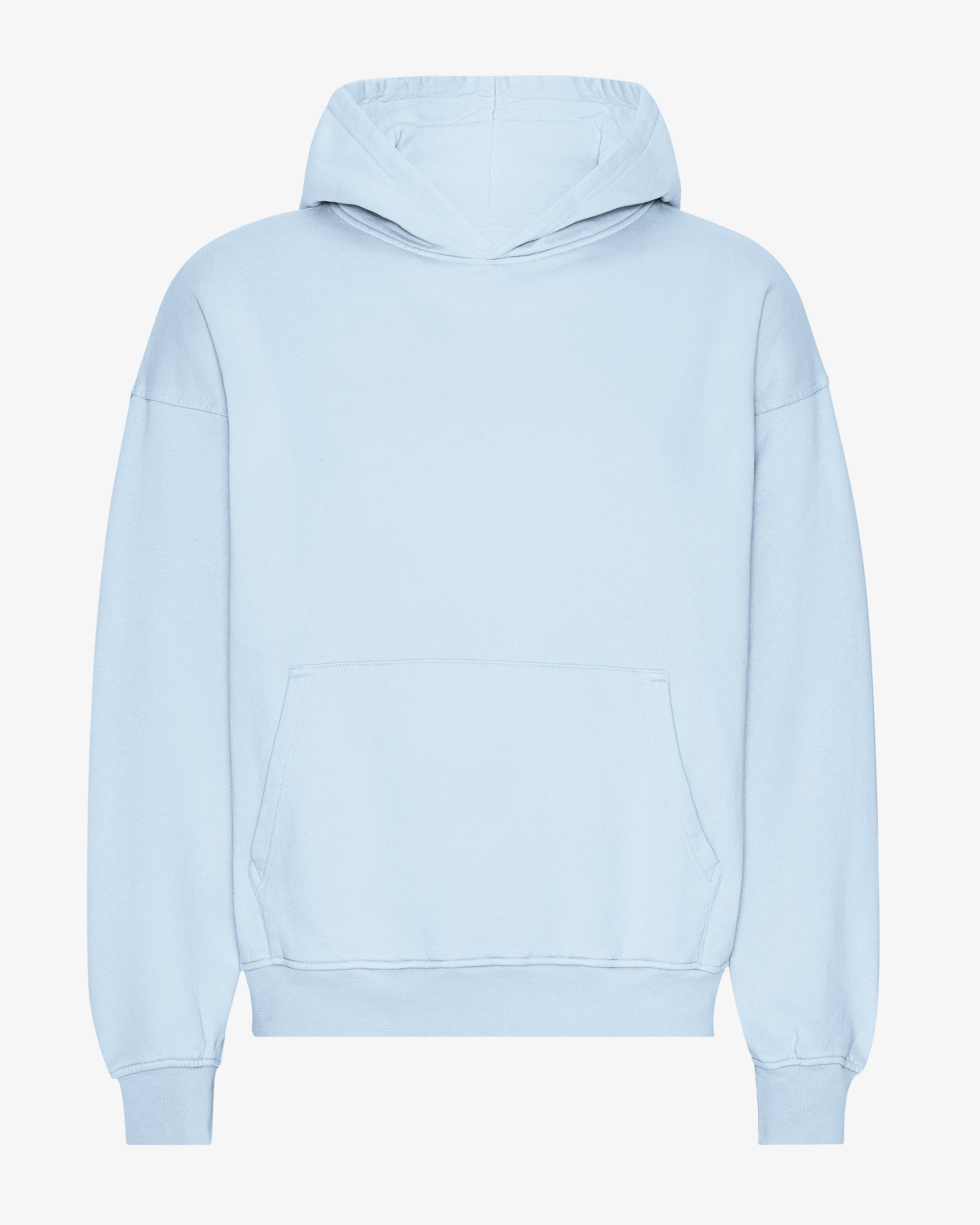 Organic Oversized Hoodie - Polar Blue | Cozy Unisex Sweatshirt for Casual Wear & Loungewear | Perfect for Fall & Winter Outfits