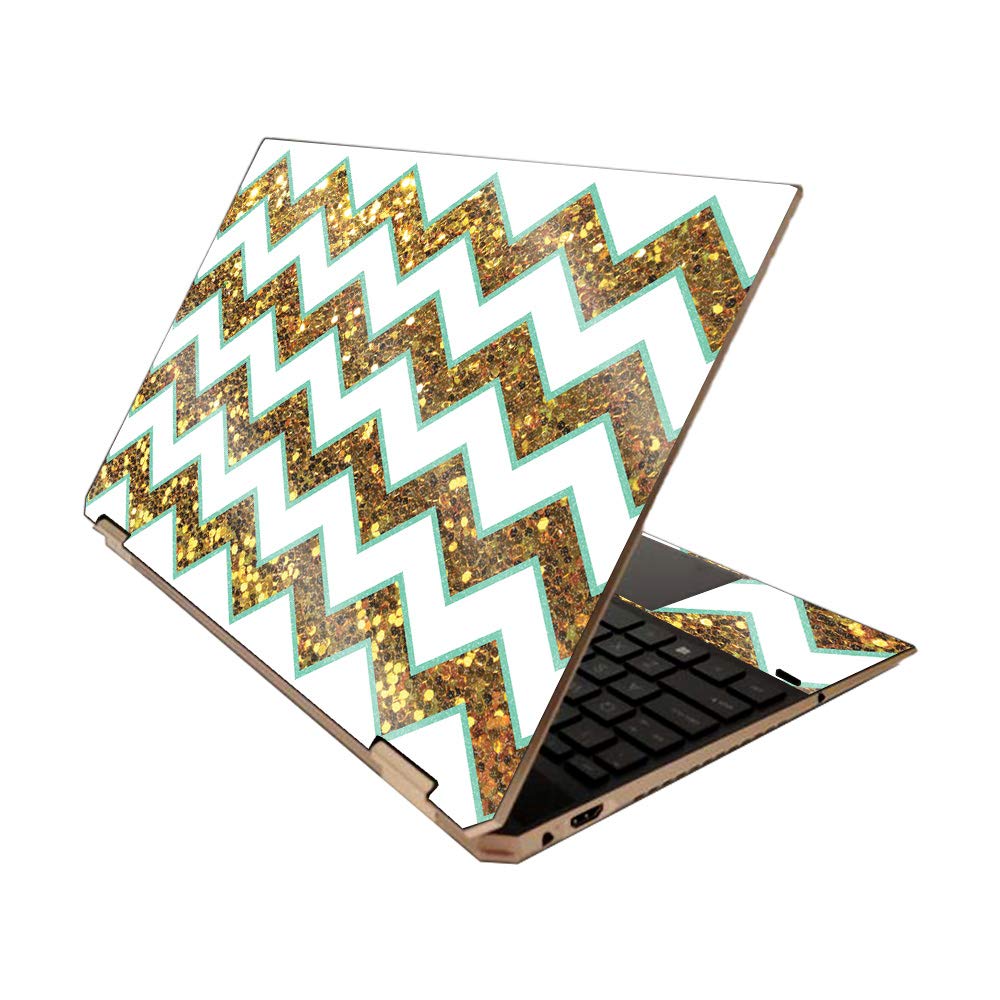 MightySkins Glossy Glitter Skin Cover for HP Spectre x360 15