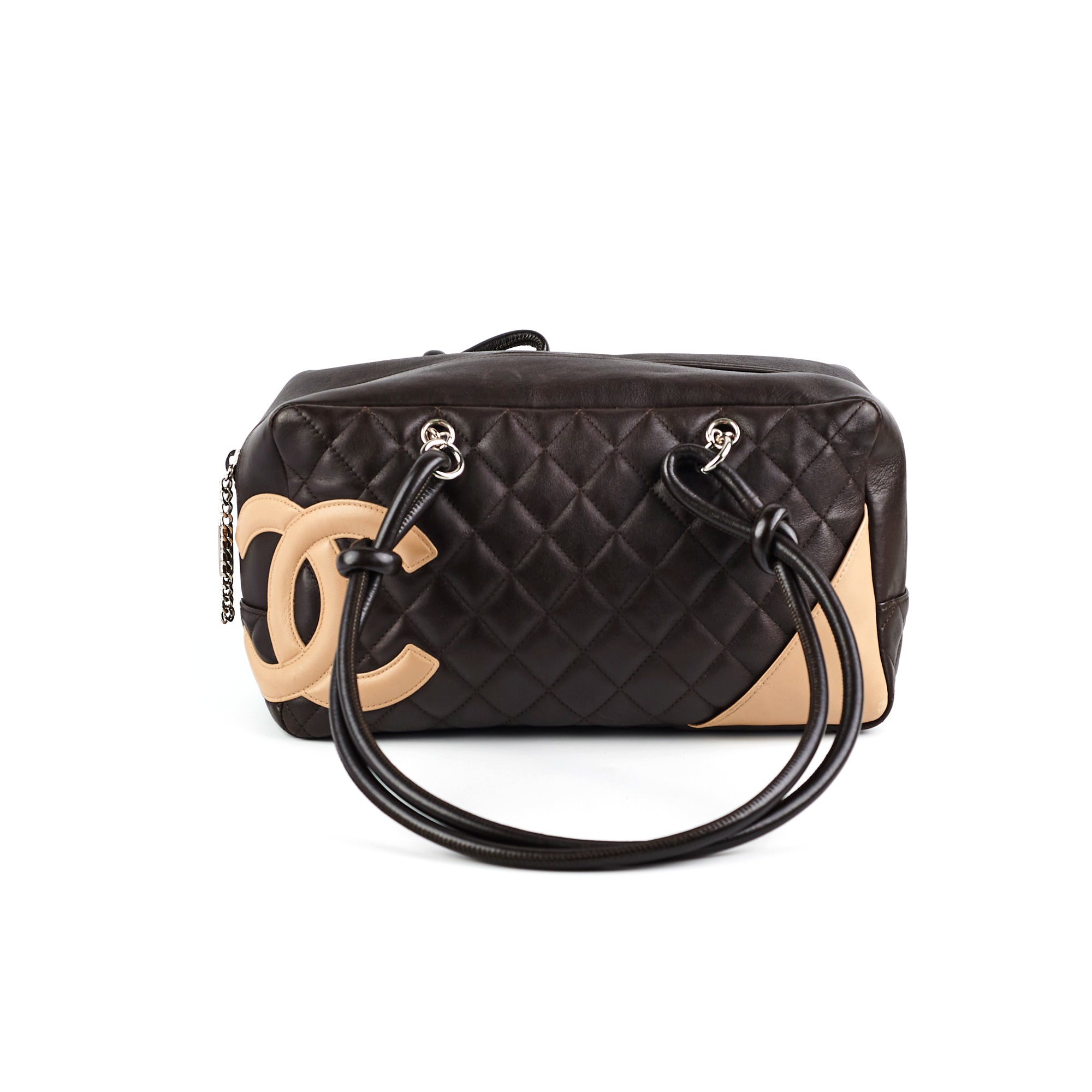 Chanel Cambon Quilted Leather Bowler Bag - Luxury Designer Handbag for Women, Perfect for Work, Travel & Evening Events