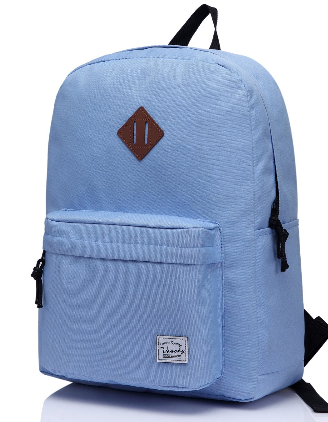 VASCHY Stylish Lavender Backpack Purse for Women - Trendy Shoulder Bag, Durable & Lightweight, Perfect for Work, Travel & Daily Use