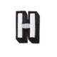 3D Alphabet Letter H - Small Size for DIY Crafts, Home Decor, Kids Learning & Scrapbooking Projects