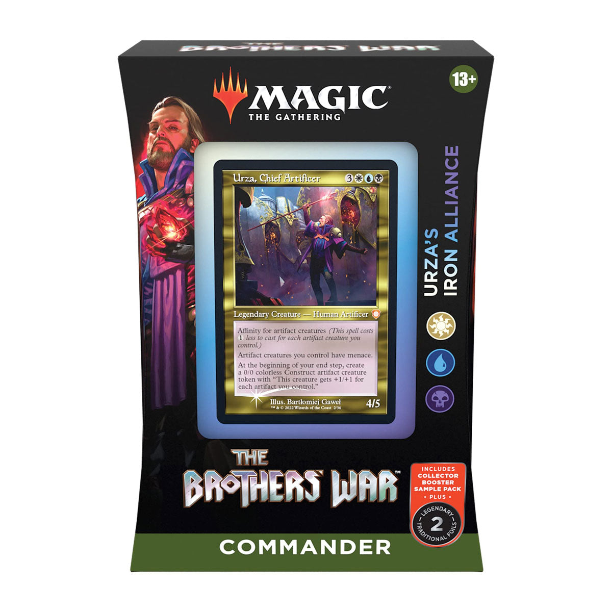 Magic The Gathering The Brothers War Commander Deck - MTG Commander Cards for Epic Battles | Perfect for Strategy Gamers & Collectors | Play at Game Nights & Tournaments