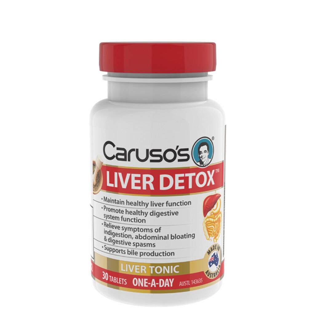 Caruso's Liver Detox Supplement - Natural Liver Cleanse & Support Formula for Detoxification & Liver Health | Supports Digestion & Energy Boost