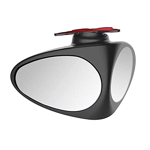 Xinsany Car Blind Spot Mirror - 360° Adjustable Wide Angle Convex Rear View Mirror for Enhanced Visibility & Safety | Perfect for Parking, Lane Changes & Front Wheel Monitoring