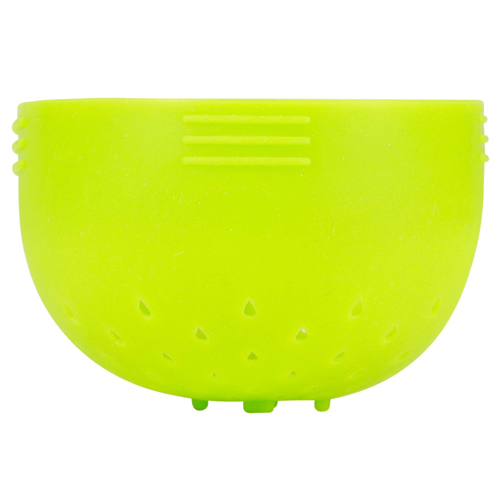 Compact & Durable Mini Food Colander - Small Green Strainer for Kitchen, Dishwasher Safe - Perfect for Washing Fruits, Vegetables, Pasta & Mother's Day Gifts