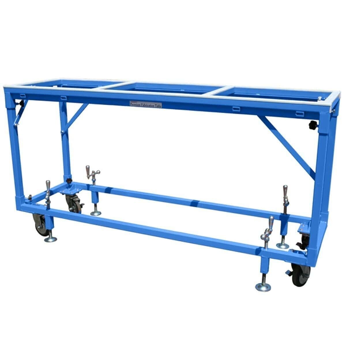 Aardwolf Premium Heavy-Duty Fabrication Workbench - Sturdy Metal Work Table for Welding, Woodworking & DIY Projects in Garage or Workshop