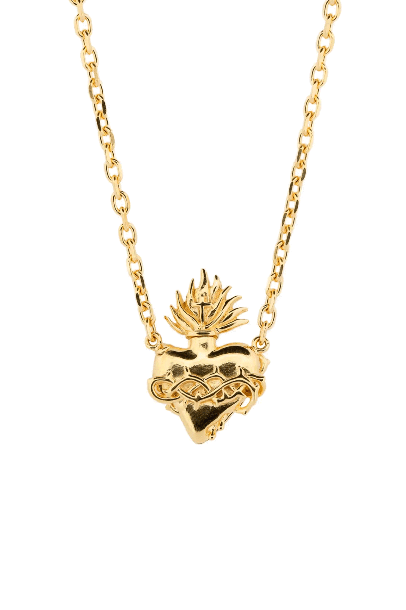 Sacred Heart Locket Necklace - 14K Gold Pendant for Women - Perfect for Valentine's Day Gifts, Religious Jewelry & Everyday Wear