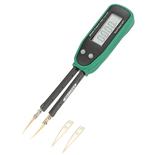 MS8910 Digital Capacitor Meter Tester - High Precision Handheld SMD Capacitance Resistance Tester with Smart LCD Display | for Electronics Repair, DIY Projects & Component Testing