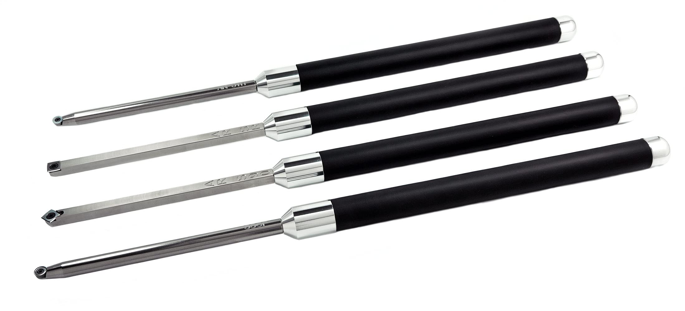 Premium USA-Made Acrylic/Resin Carbide Turning Tool Set (4-Piece) - 12