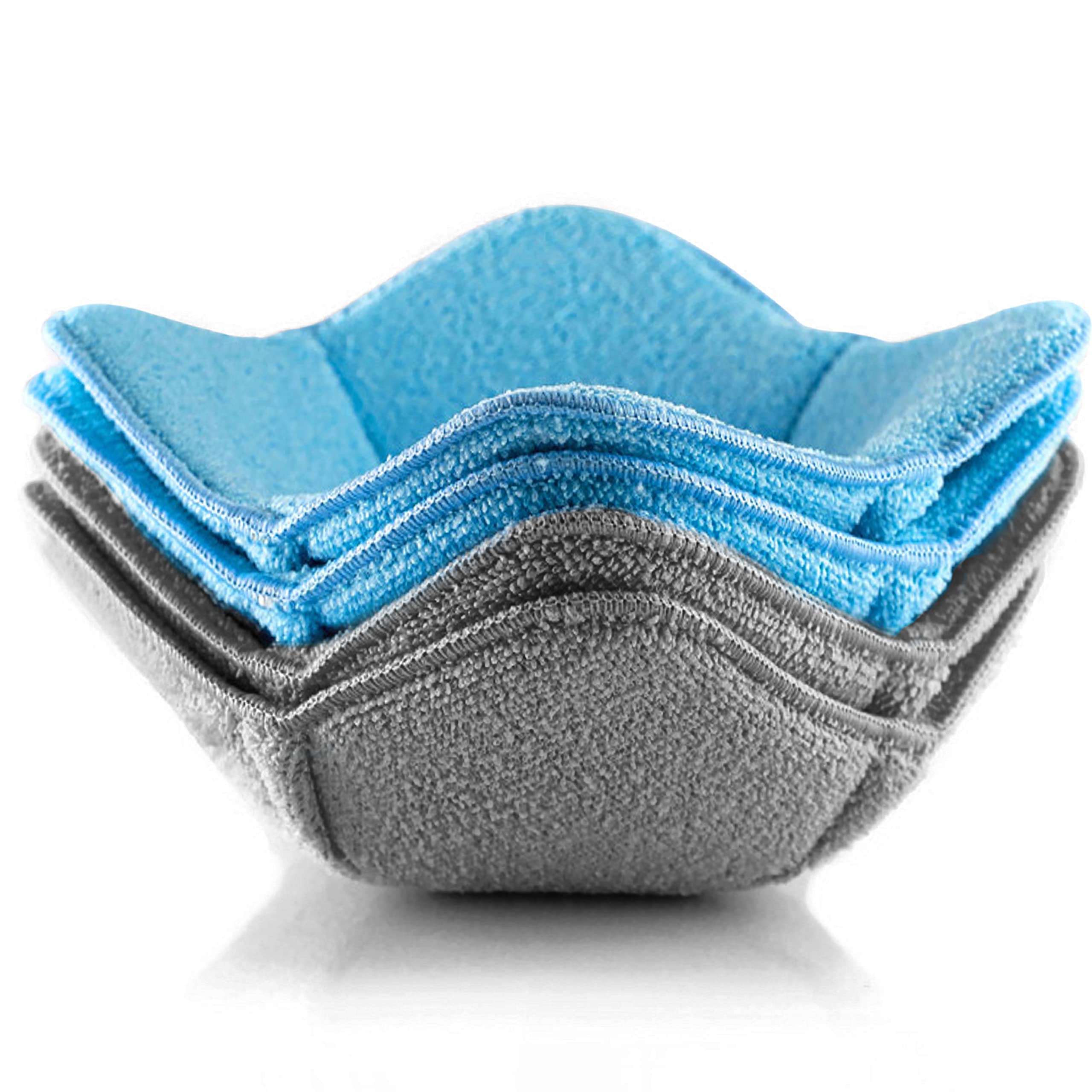 SHILA Bowl Snuggies - 6-Pack Colorful Microwave Safe Bowl Holders | Heat Resistant Polyester & Sponge Cozies for Soup, Rice & Pasta | Keep Hands Cool & Food Warm | Perfect for Microwave, Dining Table & Picnics