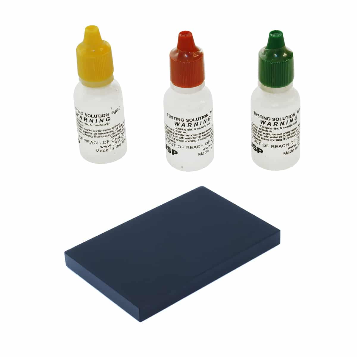 10K, 14K, 18K Gold Testing Kit - Complete Mining Test Kit with Acids & Test Stone for Jewelry Appraisal, Pawn Shops & Gold Buyers
