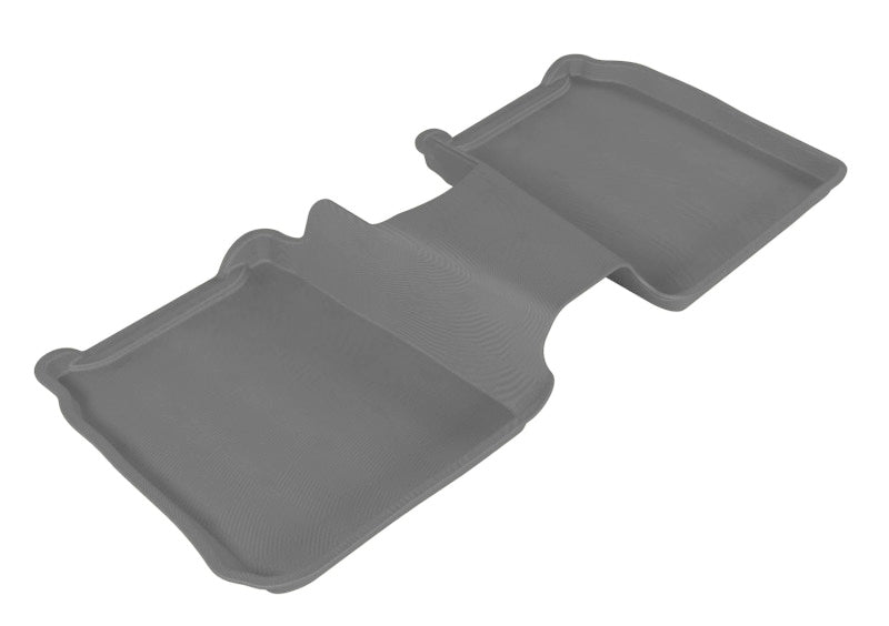 3D MAXpider Kagu Custom Fit Floor Mats for 2009-2019 Ford Flex 2nd Row - Premium All-Weather Protection, Non-Slip Gray Car Mats for SUVs | Perfect for Road Trips, Family Travel & Winter Weather