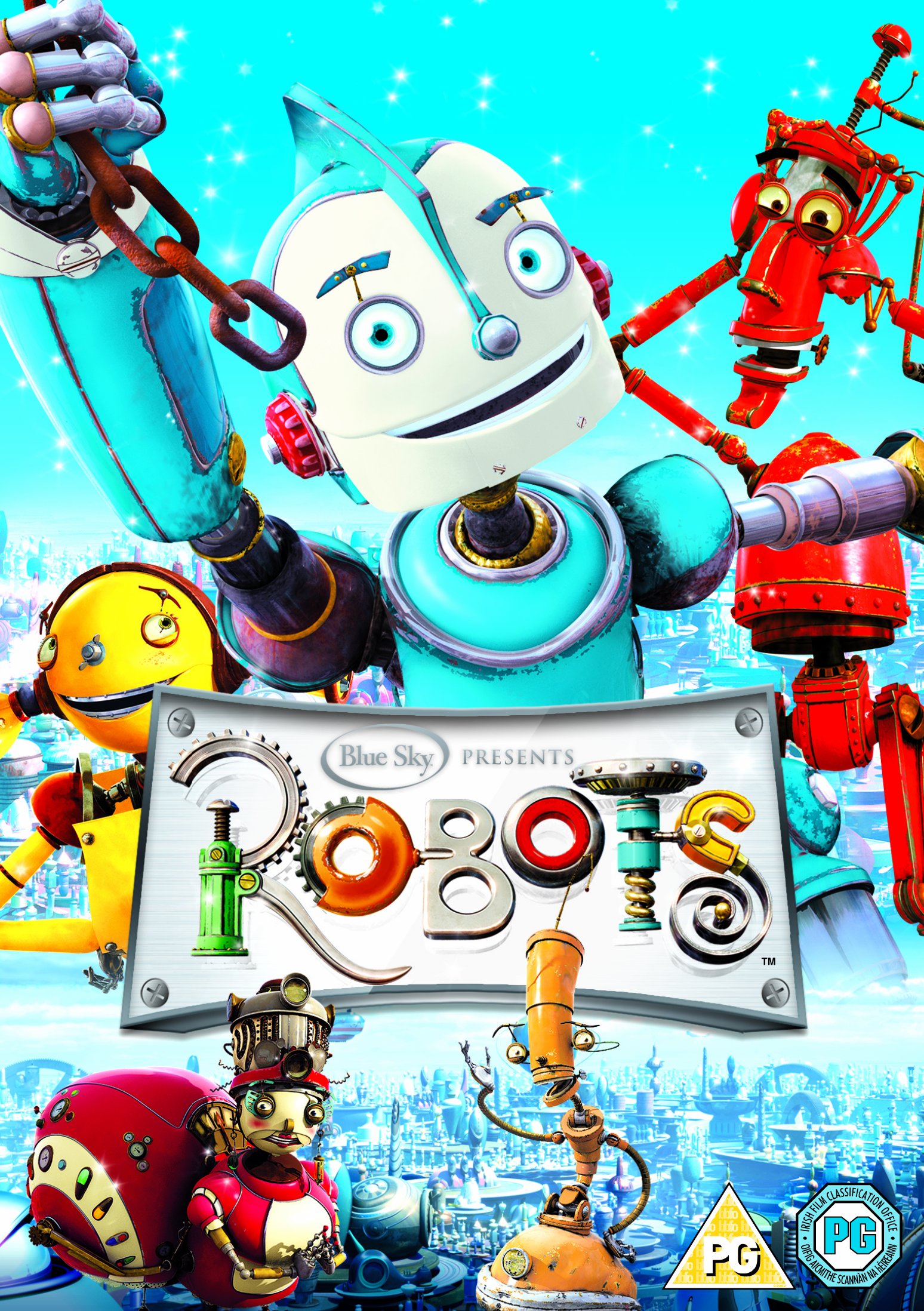 Robots DVD - Animated Family Movie | Perfect for Kids' Movie Night & Family Entertainment