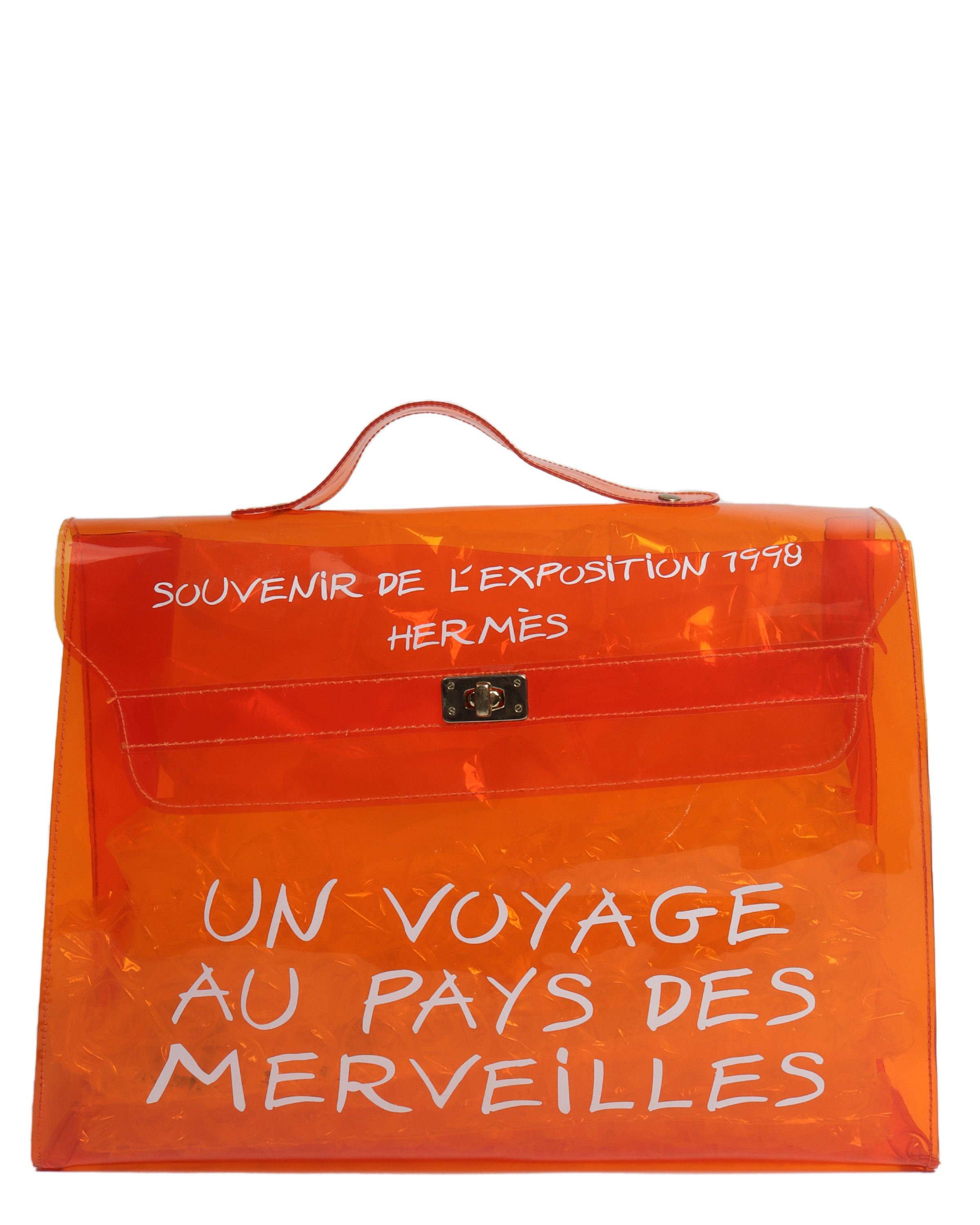 1997 Hermès Orange Kelly Bag - Vintage Luxury Handbag for Women | Perfect for Parties, Weddings & Special Occasions