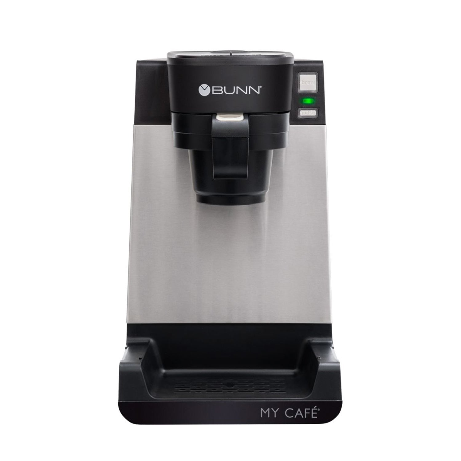 BUNN My Cafe MCU Single Serve Coffee Maker #42900.0501 - Fast Brewing for Home & Office Use - Perfect for K-Cup Pods & Travel Mugs