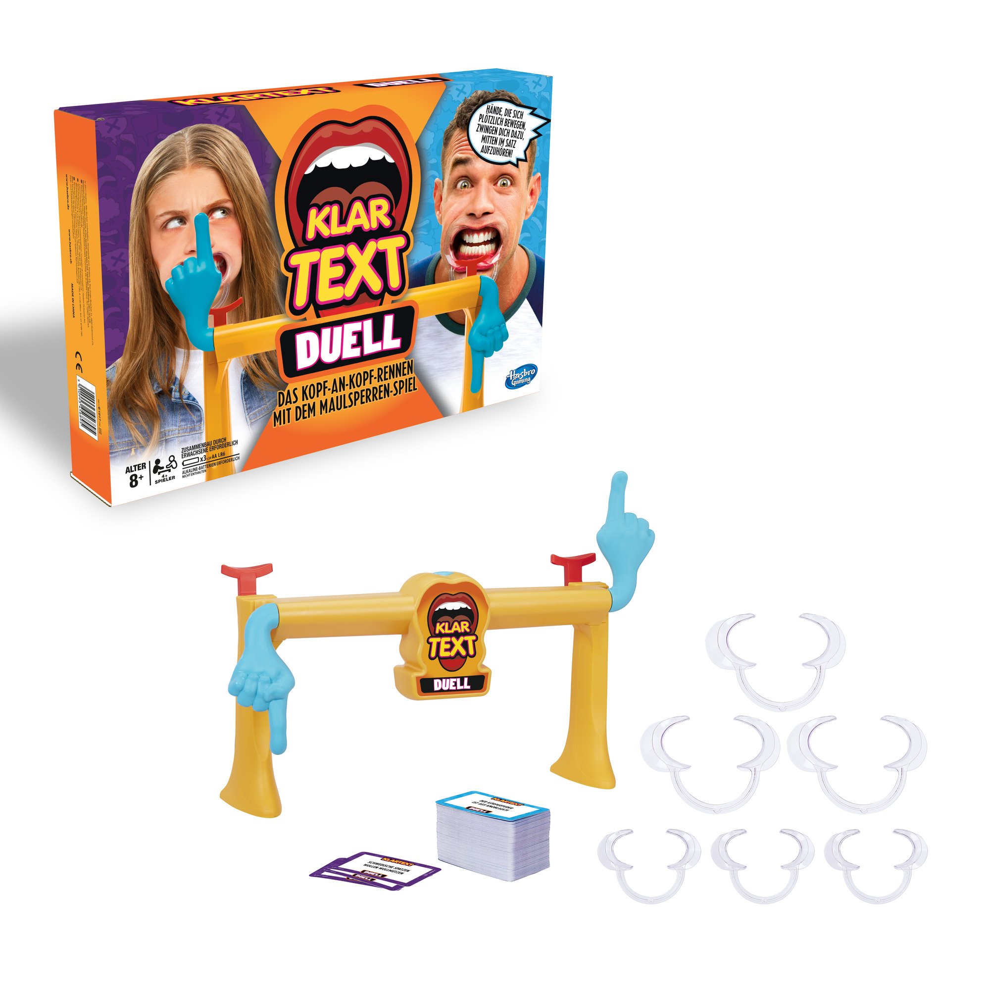 Hasbro Gaming E1917100 Duel Party Game for Kids & Families - Fun Card Game for Ages 8+ | Perfect for Birthday Parties, Game Nights & Family Gatherings