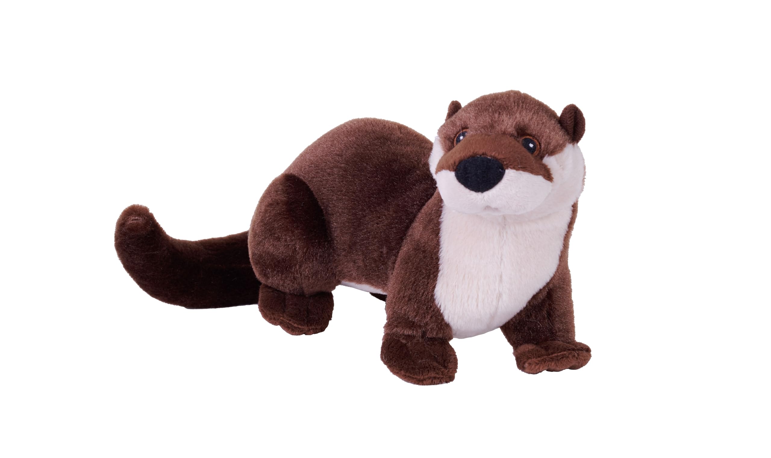 Wild Republic Cuddlekins Eco Mini River Otter 20 cm Plush Stuffed Animal Toy - Made with Recycled Water Bottles, Sustainable & Eco-Friendly Gift for Kids - Perfect for Cuddling, Birthday Presents & Nature Lovers