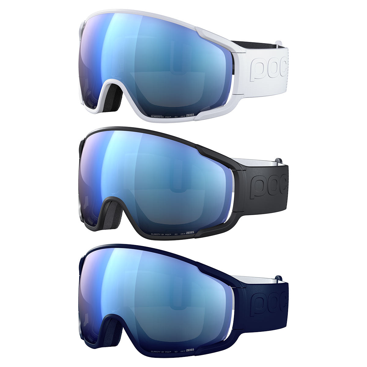 POC Zonula Ski Goggles - UV Protection, Anti-Fog Lens for Men & Women - Perfect for Snowboarding, Skiing & Winter Sports