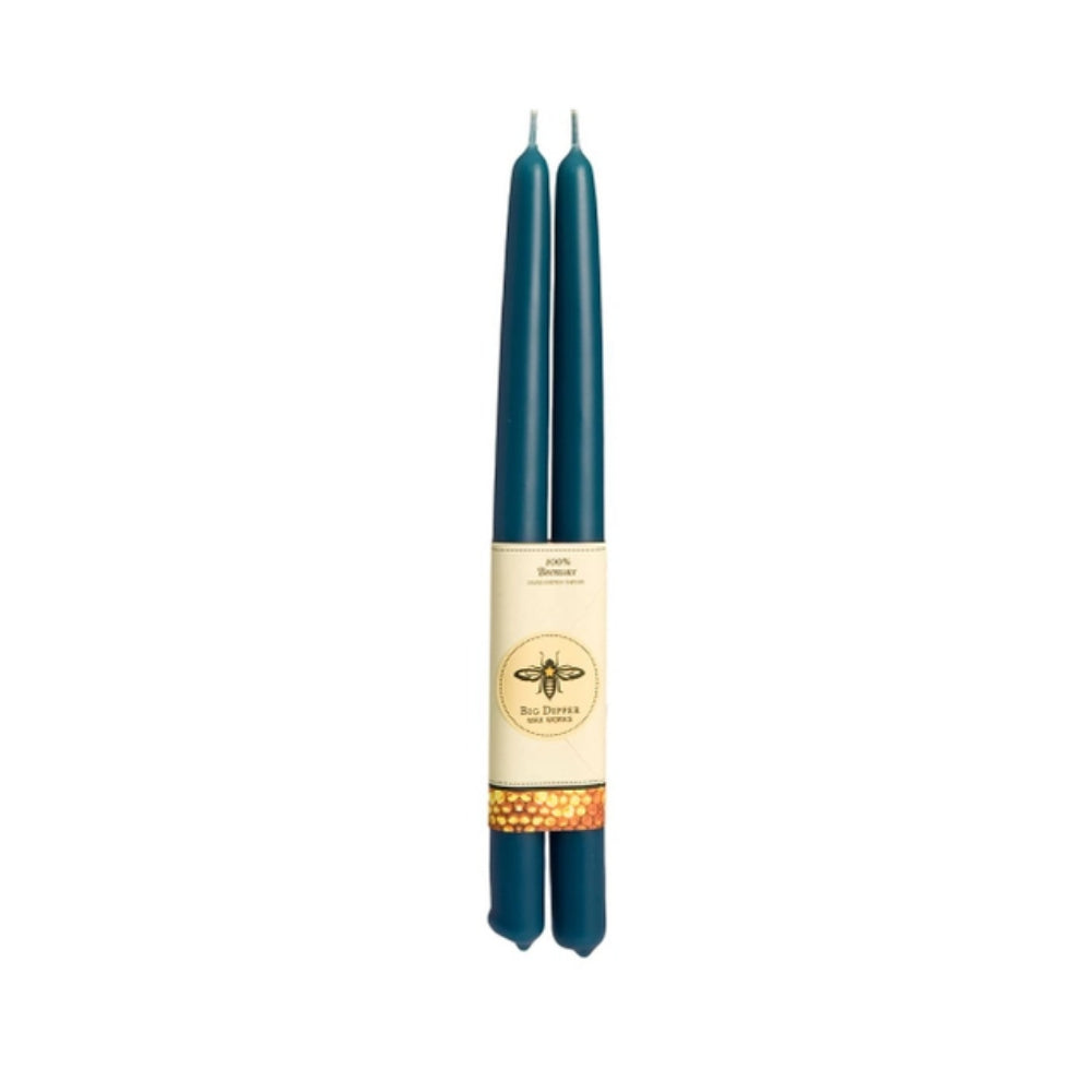 100% Pure Beeswax Taper Candles - Natural Eco-Friendly Handmade Candles for Home Decor, Romantic Dinners & Relaxation - Set of 12 (6 Inches) | Perfect for Weddings, Holidays & Aromatherapy