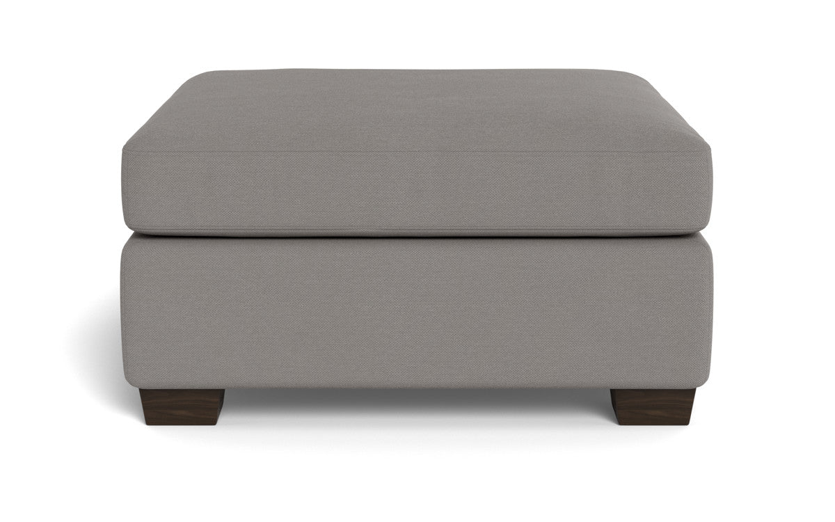 Track Cocktail Ottoman - Stylish and Comfortable Footrest for Living Room, Bedroom, or Office - Perfect Home Decor Accent