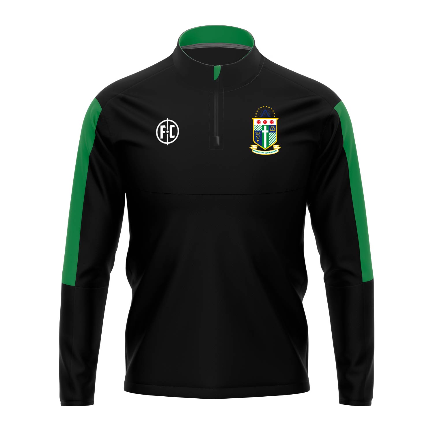 Palmerston North Marist Junior Club 1/4 Zip Microfleece Pullover - Warm & Comfortable Kids' Fleece Jacket for School Sports & Outdoor Activities