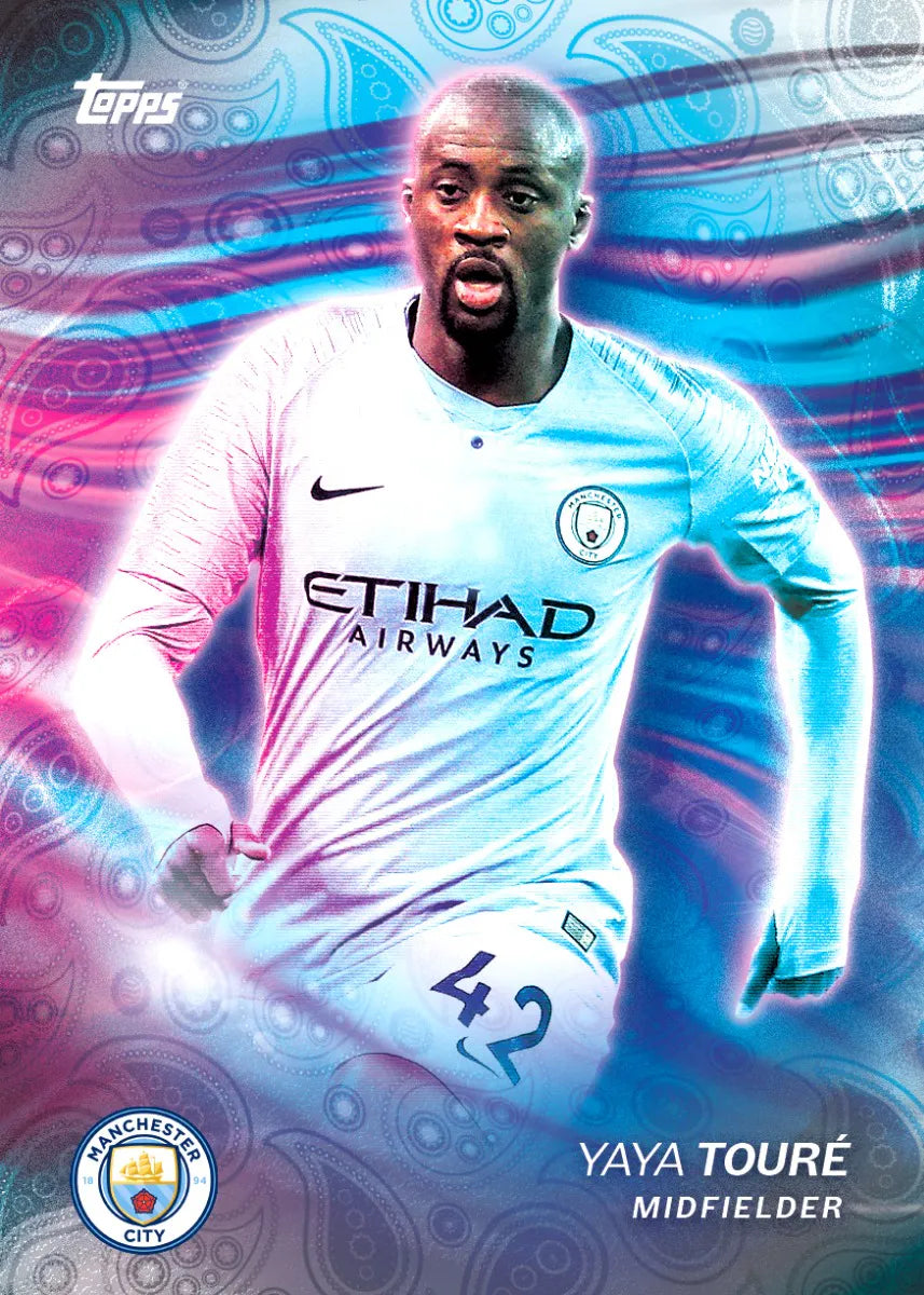 Official Topps Manchester City FC 2023/2024 Team Set - Collectible Soccer Trading Cards for Fans and Gift Ideas