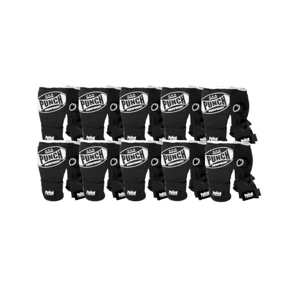 Quick Wraps Bulk Pack - 10 Pairs of Black Wrist Wraps for Weightlifting & CrossFit - Support & Stability for Gym Workouts
