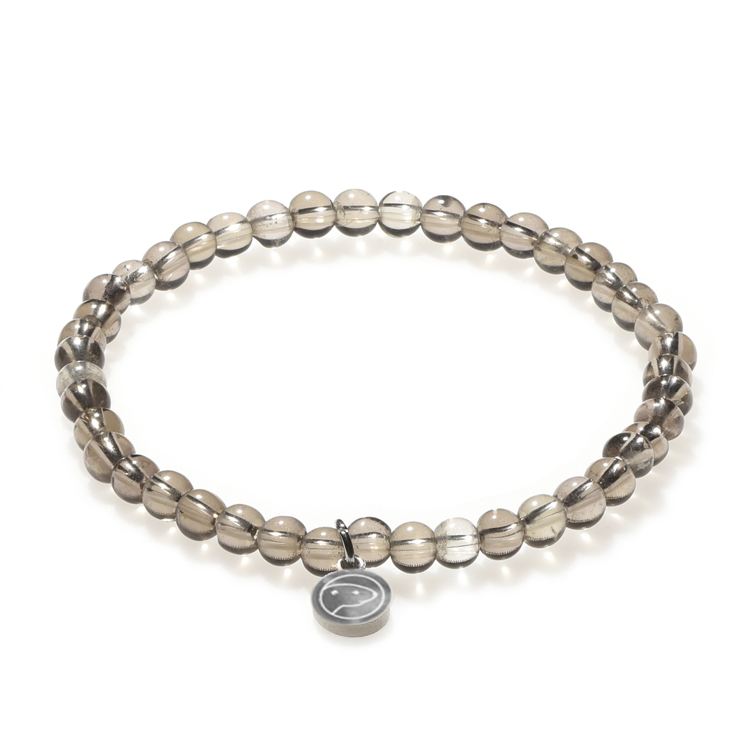Smoky Quartz Bracelet for Women - Mini Adjustable Healing Crystal Jewelry for Meditation, Yoga & Spiritual Energy