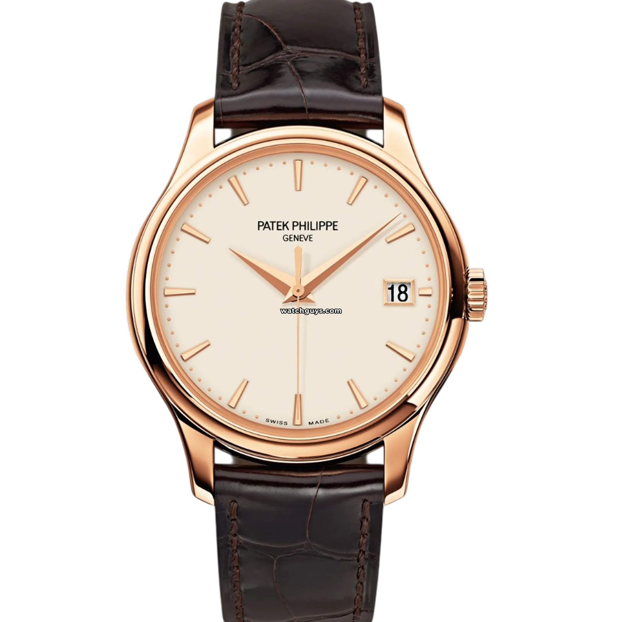 Patek Philippe Calatrava 5227R-001 Men's Luxury Rose Gold Watch - Elegant Dress Watch for Business & Formal Occasions